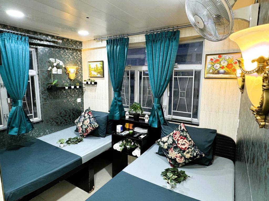 Postel nebo postele na pokoji v ubytování Park Guesthouse