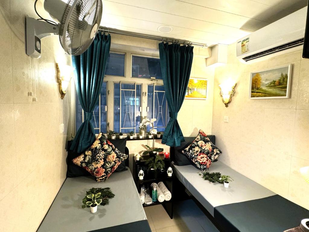Postel nebo postele na pokoji v ubytování Park Guesthouse