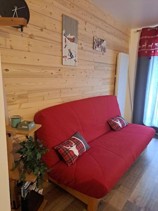 Posezení v ubytování Studio douillet aux deux Alpes