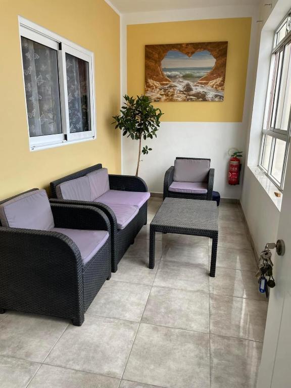 Posedenie v ubytovaní Casa Niky 25