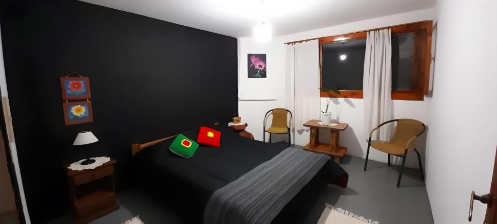 Katil atau katil-katil dalam bilik di El paraíso farmhouse