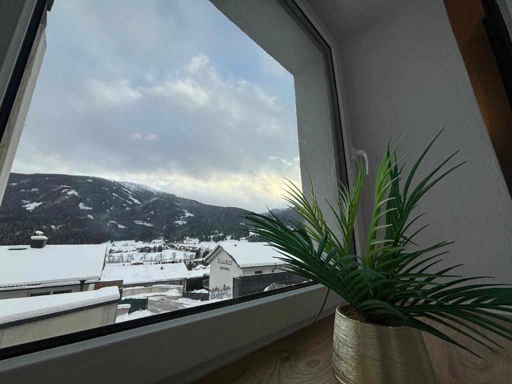 Výhľad na hory alebo výhľad na hory priamo z apartmánu