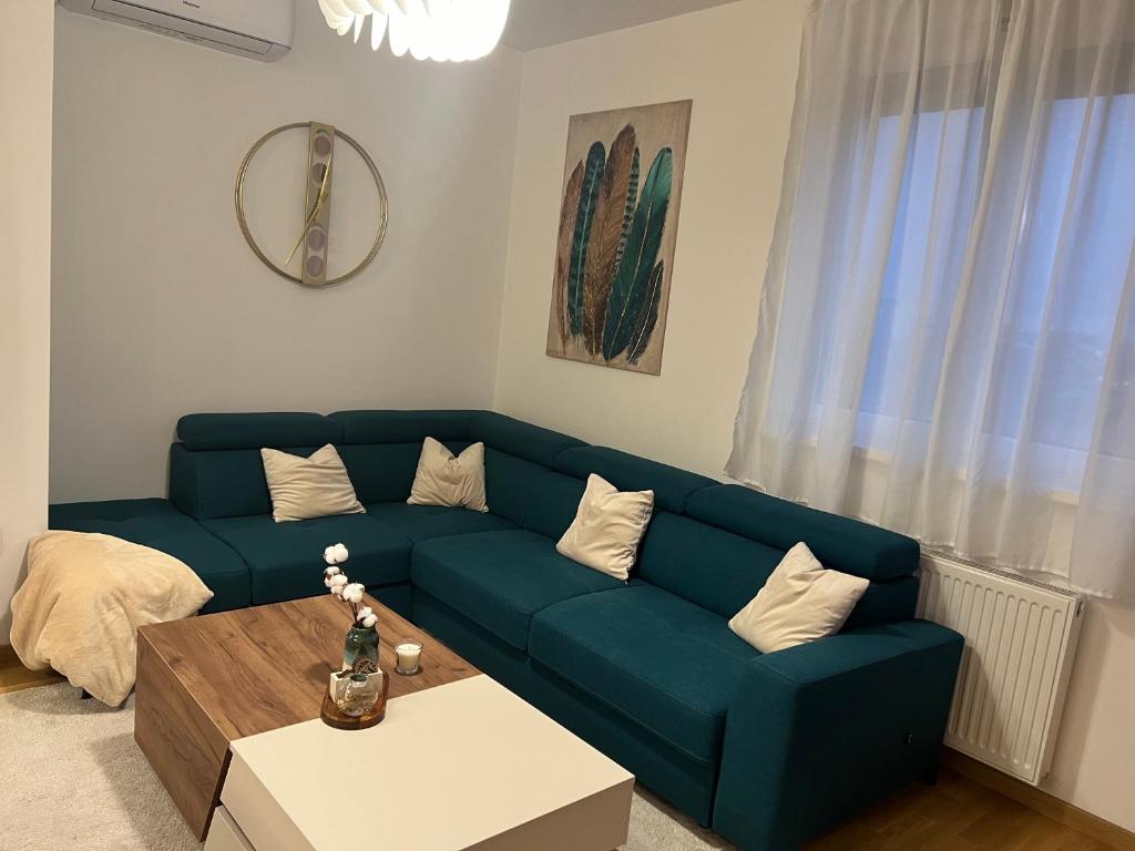 Posezení v ubytování Luxe Living