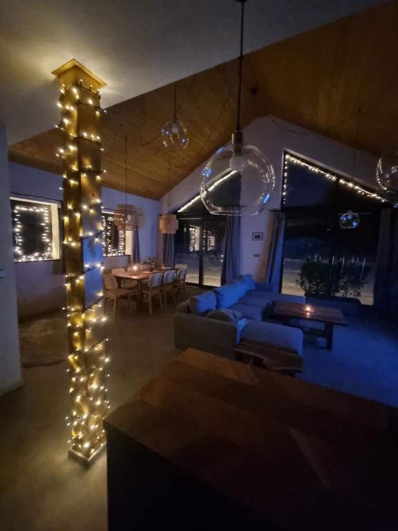 Posezení v ubytování Casa Guzinni