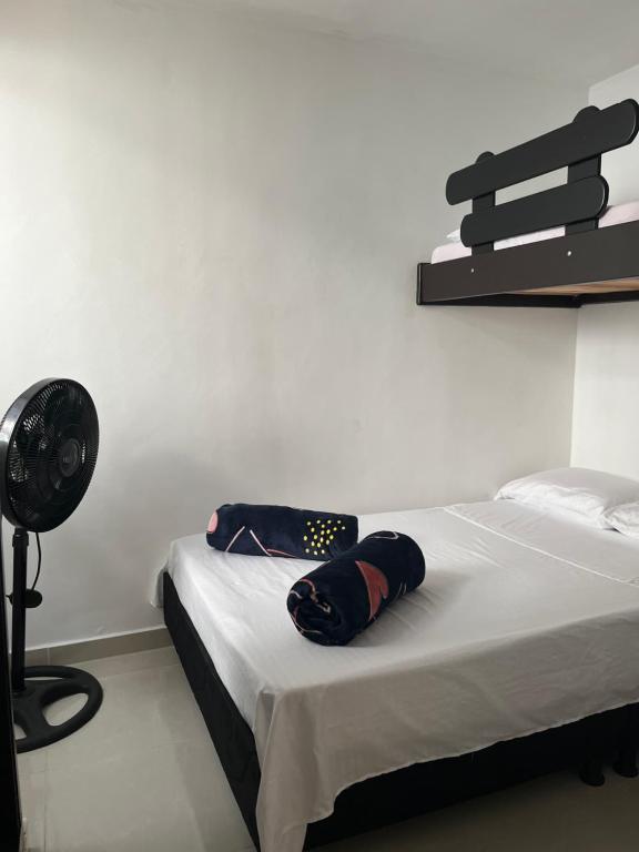 Postel nebo postele na pokoji v ubytování Casa Familiar