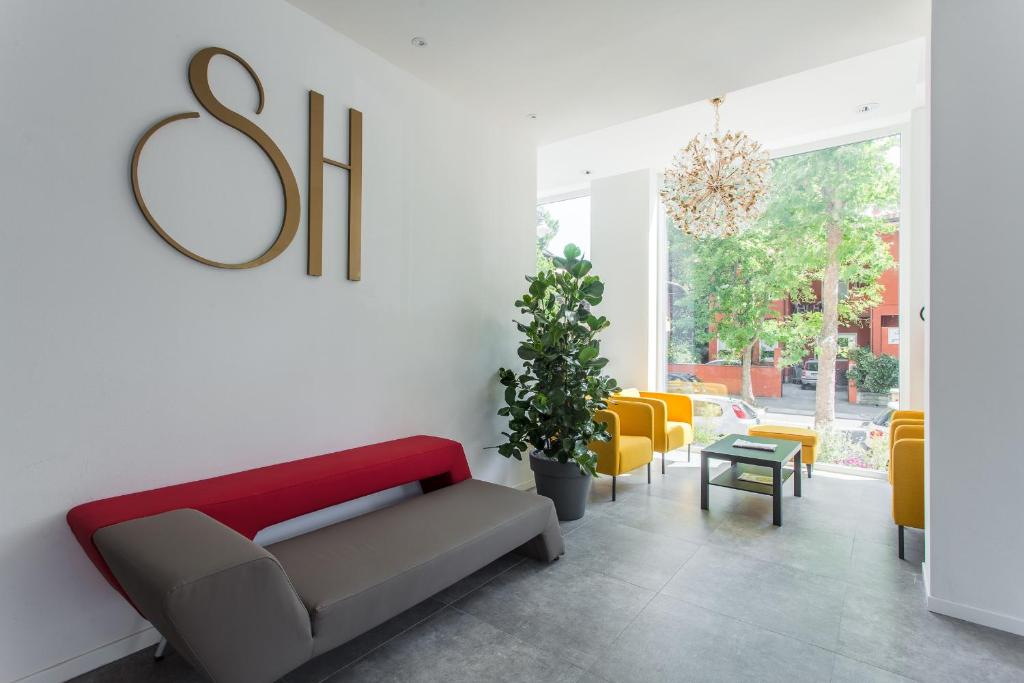 Posezení v ubytování Hotel Star