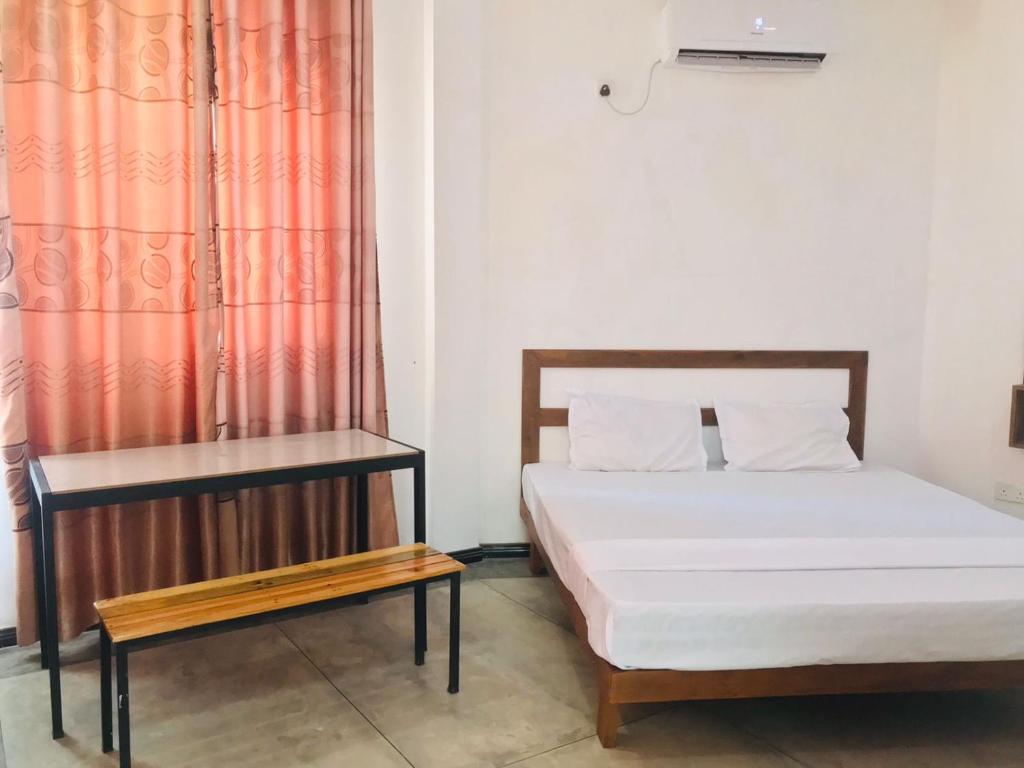 Postel nebo postele na pokoji v ubytování Abi Resort