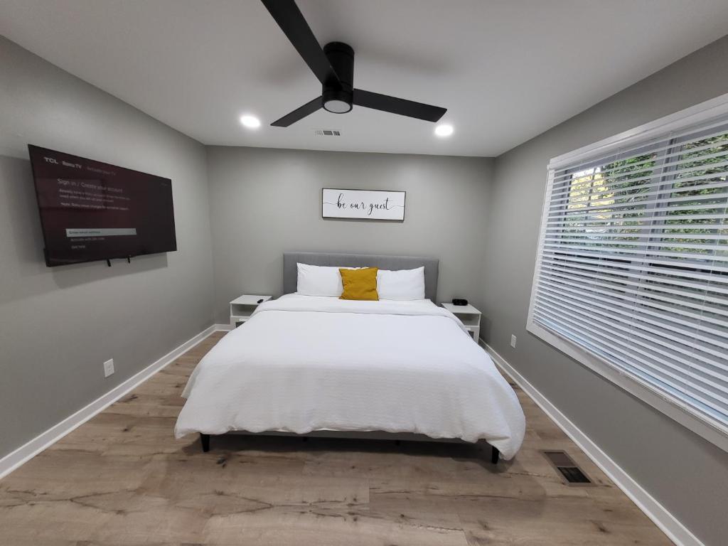 Voodi või voodid majutusasutuse The Silver Bungalow toas