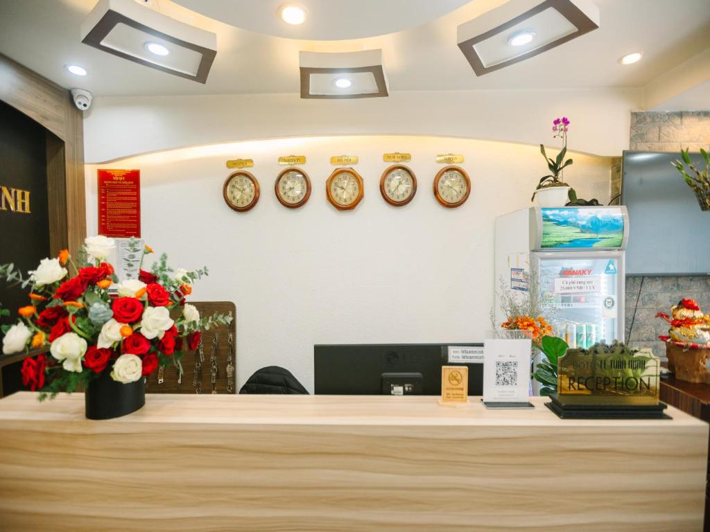 Vstupní hala nebo recepce v ubytování Le Tuan Minh Hotel