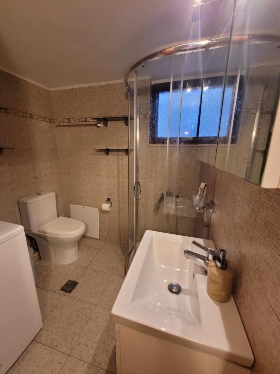 Kúpeľňa v ubytovaní Lefkada Center Apartments
