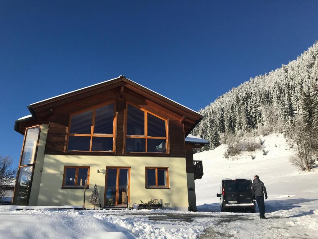 Skiblickhaus talvel