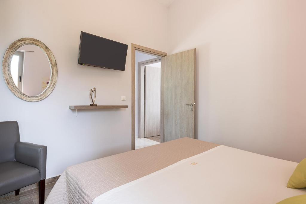 Posteľ alebo postele v izbe v ubytovaní Villa Nature, Heated Pool