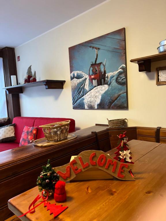 Posezení v ubytování Cervinia – Matterhorn Apartments