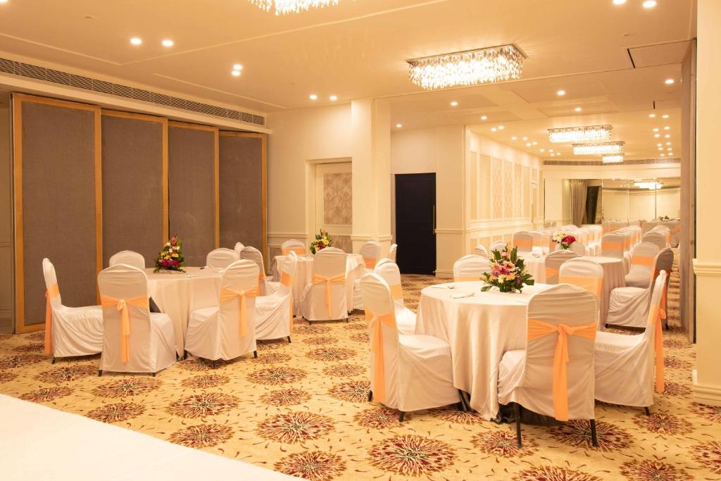 Posezení v ubytování HOTEL LE ROYCE