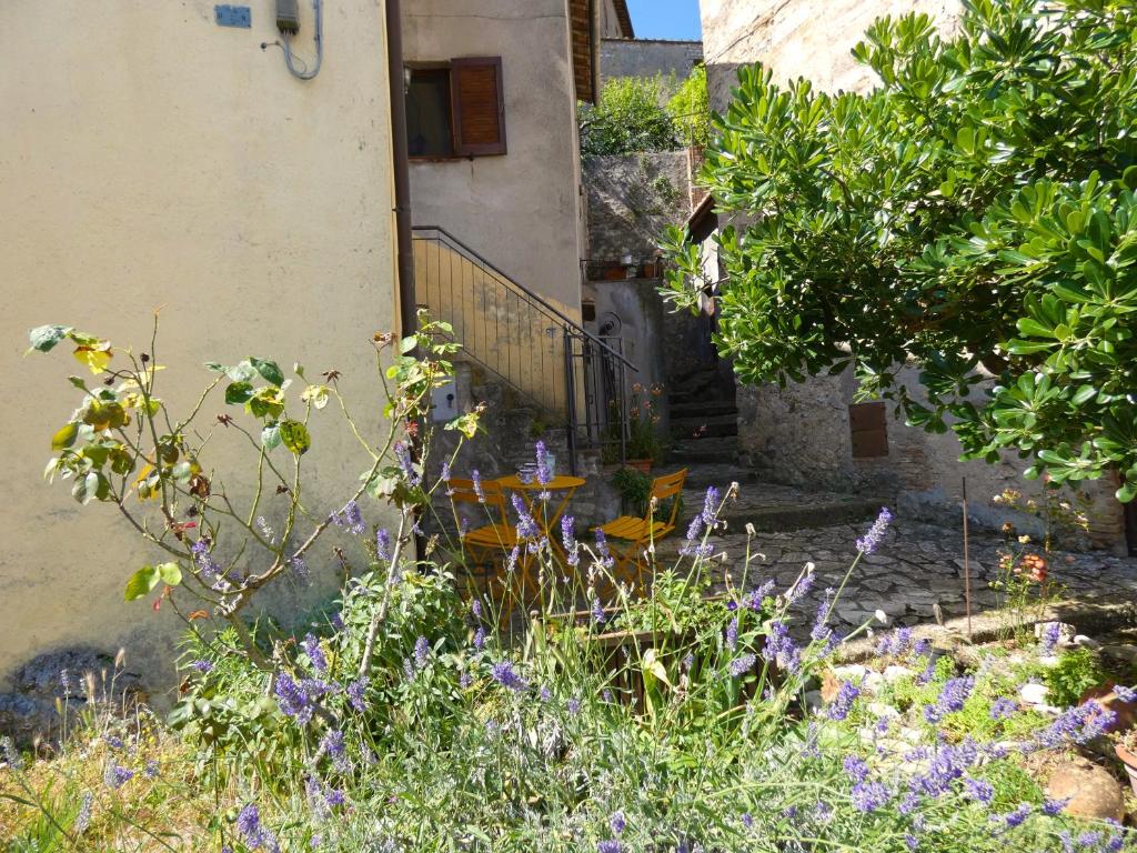 Zahrada ubytování Scappo in Umbria, L'affaccio