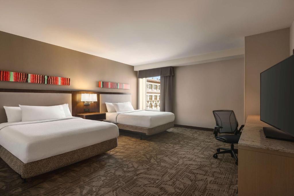 Hilton Garden Inn San Antonio Downtown Riverwalk - Habitación Queen Con Dos Camas Queen - Movilidad Y Acceso A La Audición