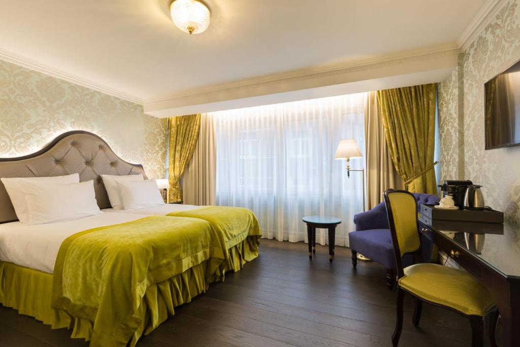 Postel nebo postele na pokoji v ubytování Stanhope Hotel by Thon Hotels