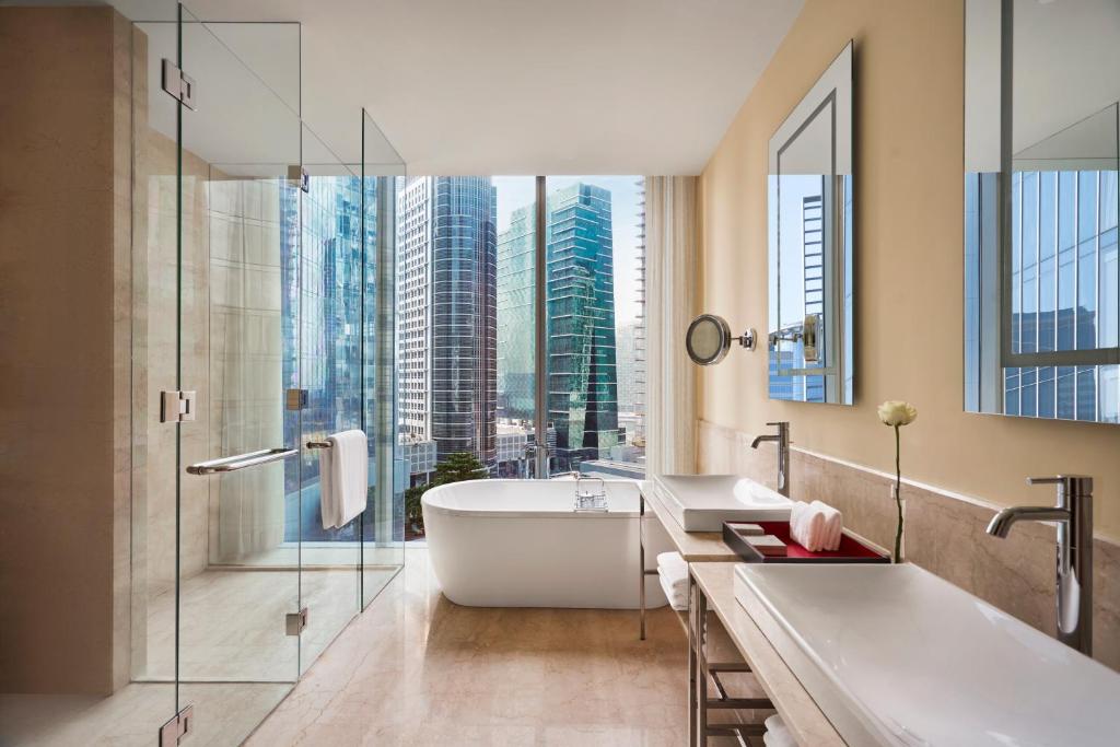Posezení v ubytování Anantara Downtown Dubai