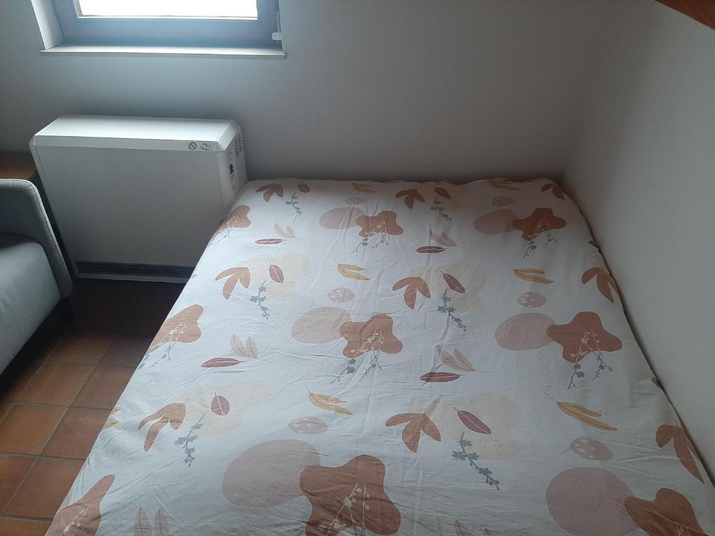 Postel nebo postele na pokoji v ubytování Studio privé aux portes des Fagnes