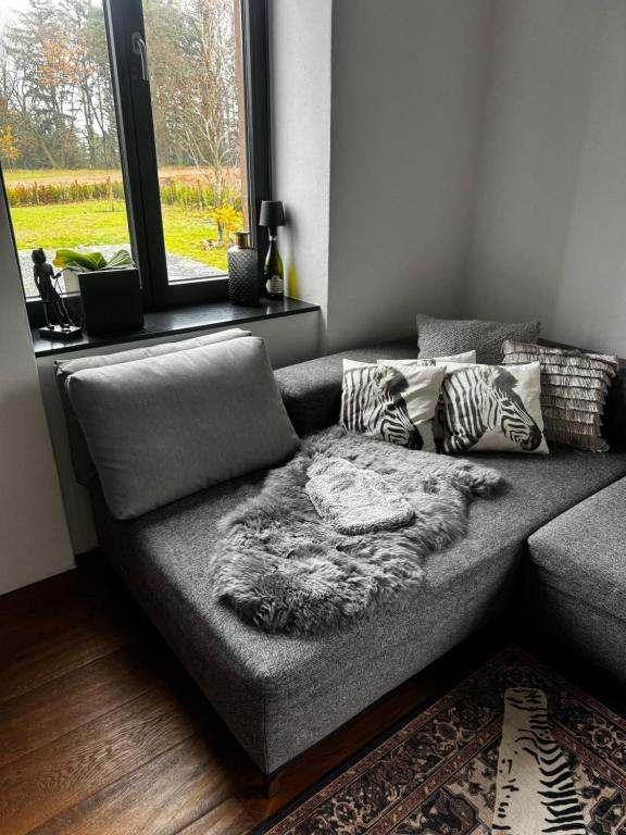 Posezení v ubytování Trierer Heide - Architektur zum wohl fühlen