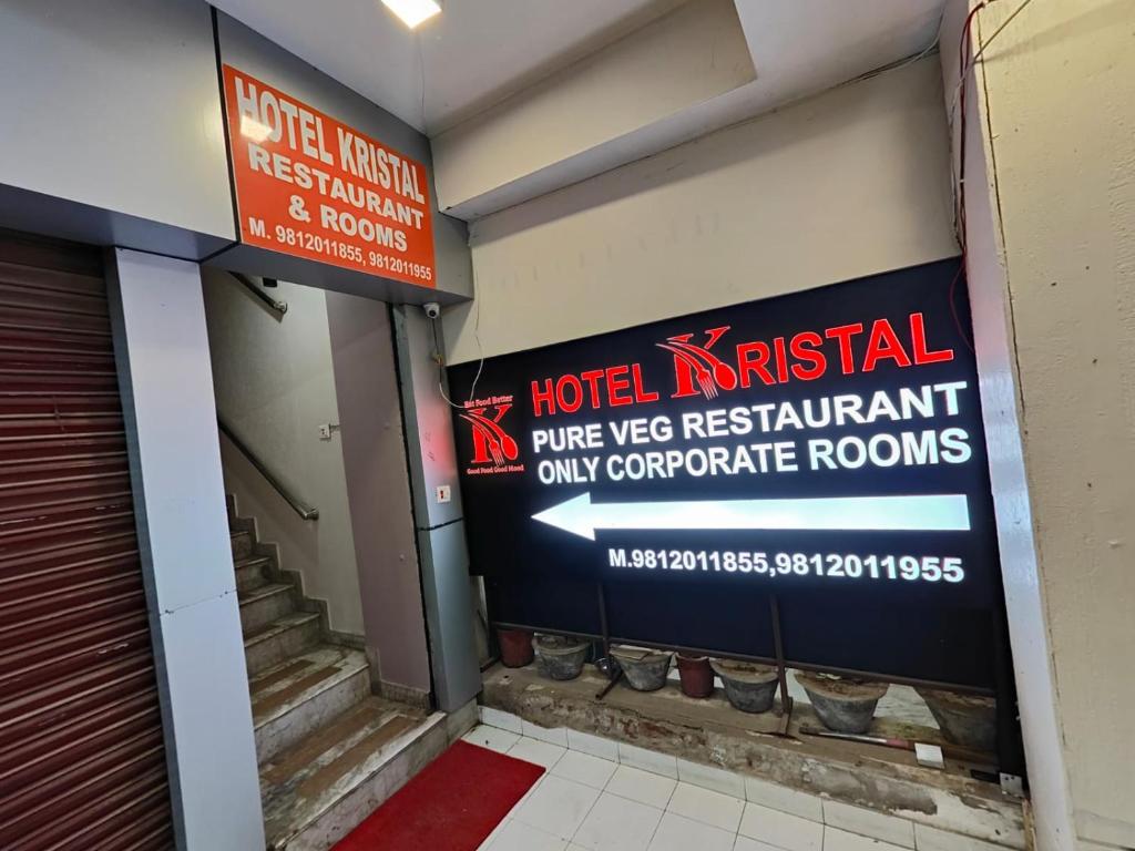 Certifikát, hodnocení, plakát nebo jiný dokument vystavený v ubytování Hotel Kristal