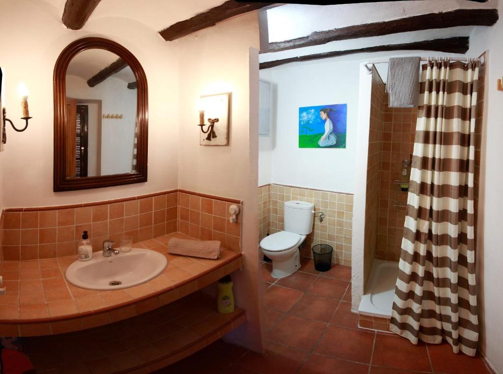 Koupelna v ubytování Casa Andorinhas 1