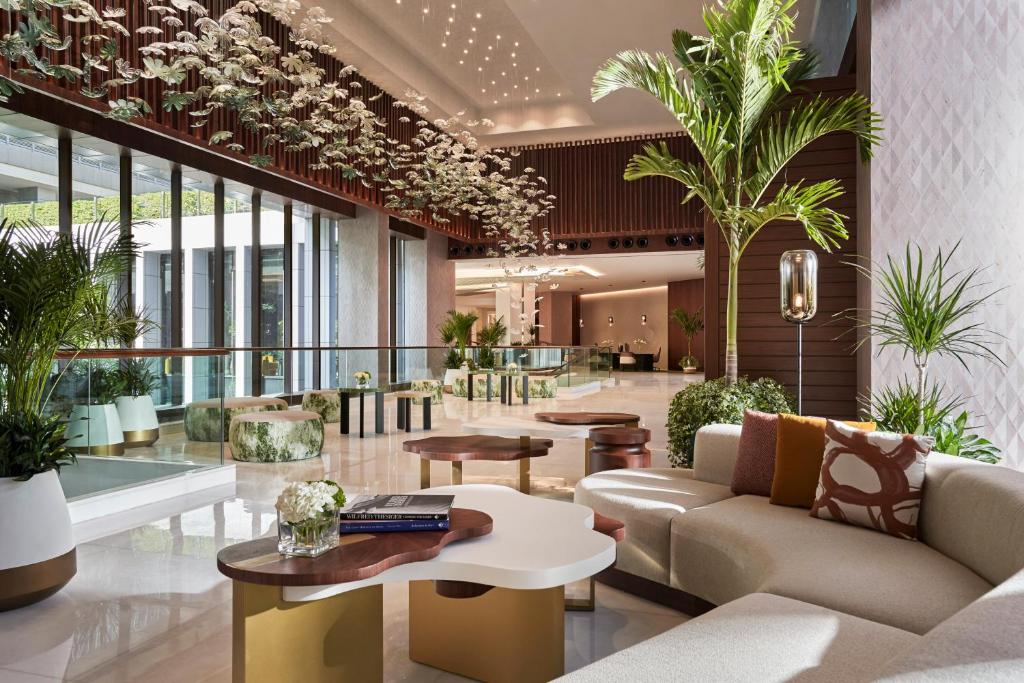 Posezení v ubytování Anantara Downtown Dubai