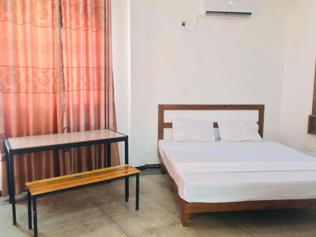 Postel nebo postele na pokoji v ubytování Abi Resort