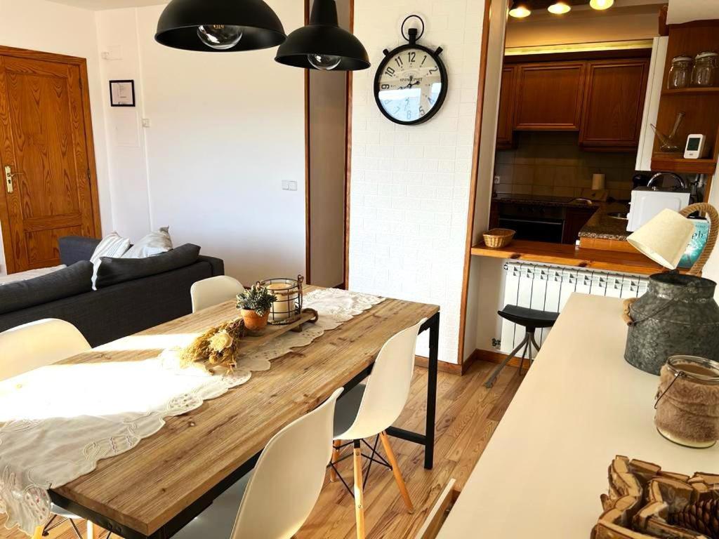 Posezení v ubytování Apartamento en Cal Puigbó Puigcerdà