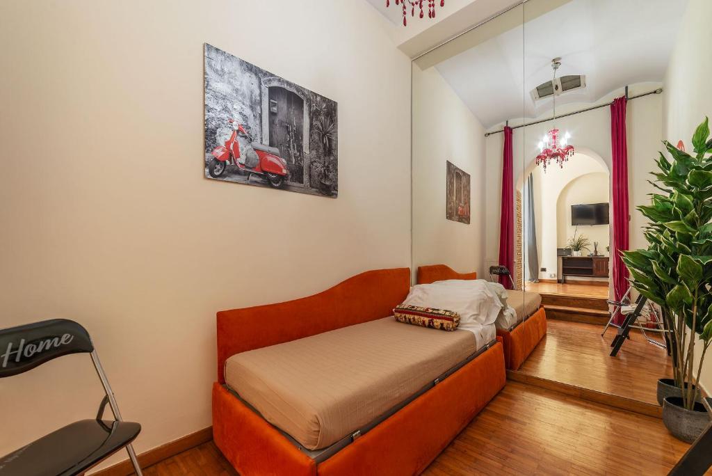 Posedenie v ubytovaní Piazza Navona Penthouse