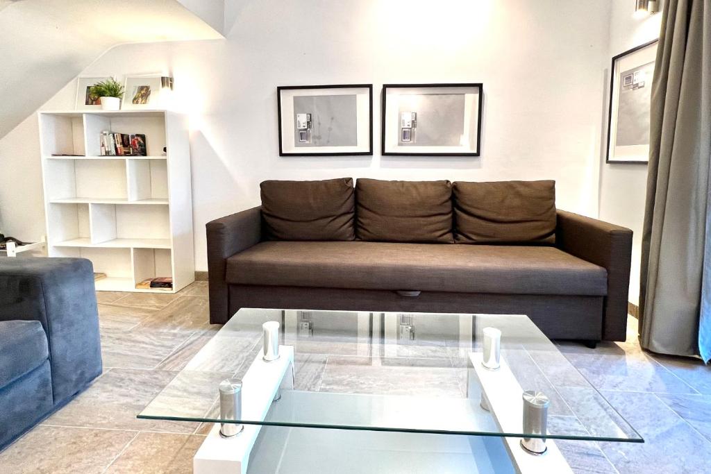 Część wypoczynkowa w obiekcie Mijas Costa - Beachside Apartment-B