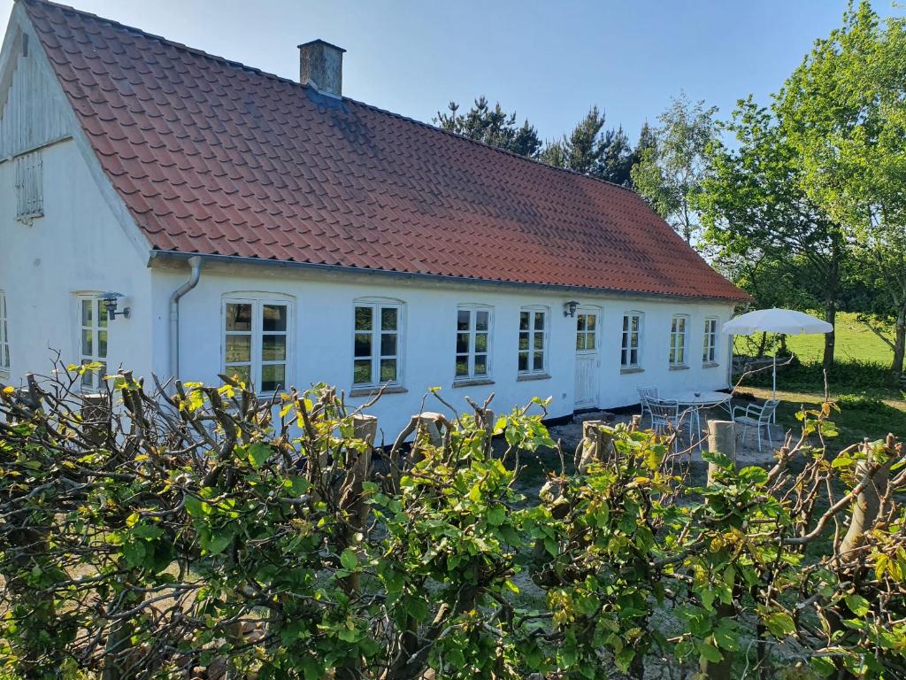 Zahrada ubytování Slotsgaardens feriegård.