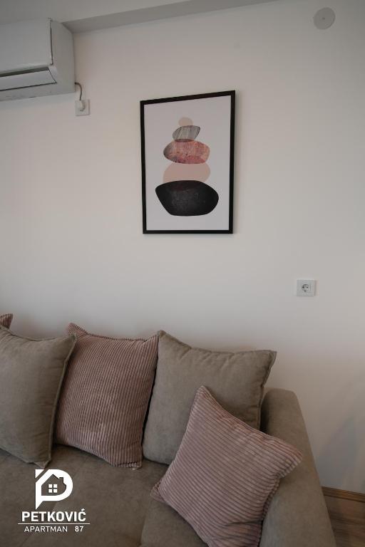 Posezení v ubytování Petković apartmani 87