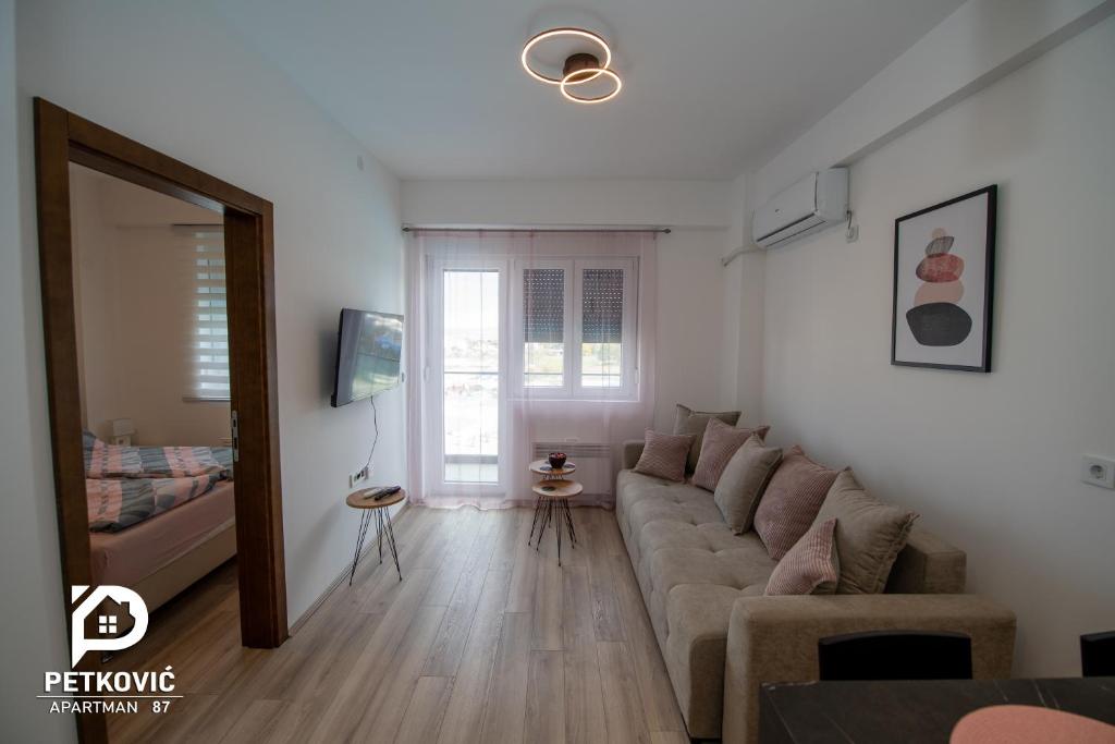 Posezení v ubytování Petković apartmani 87