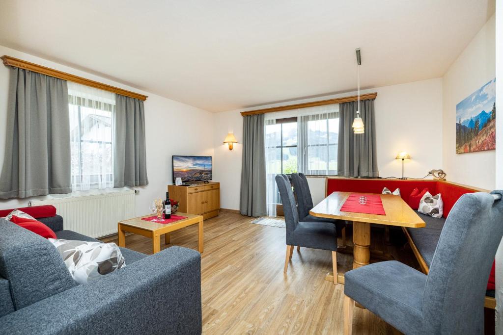 Istumisnurk majutusasutuses Pension Kreuzer