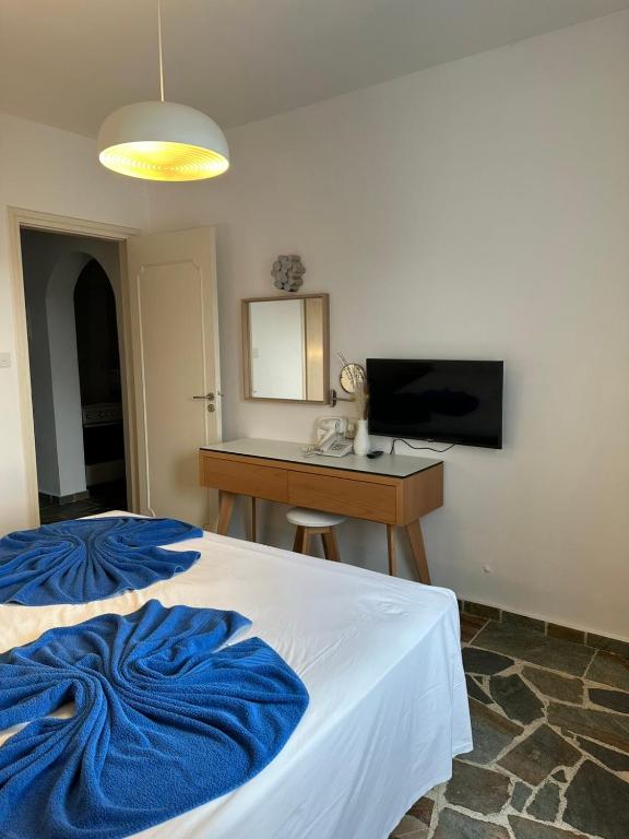 TV a/nebo společenská místnost v ubytování Tasmaria Aparthotel