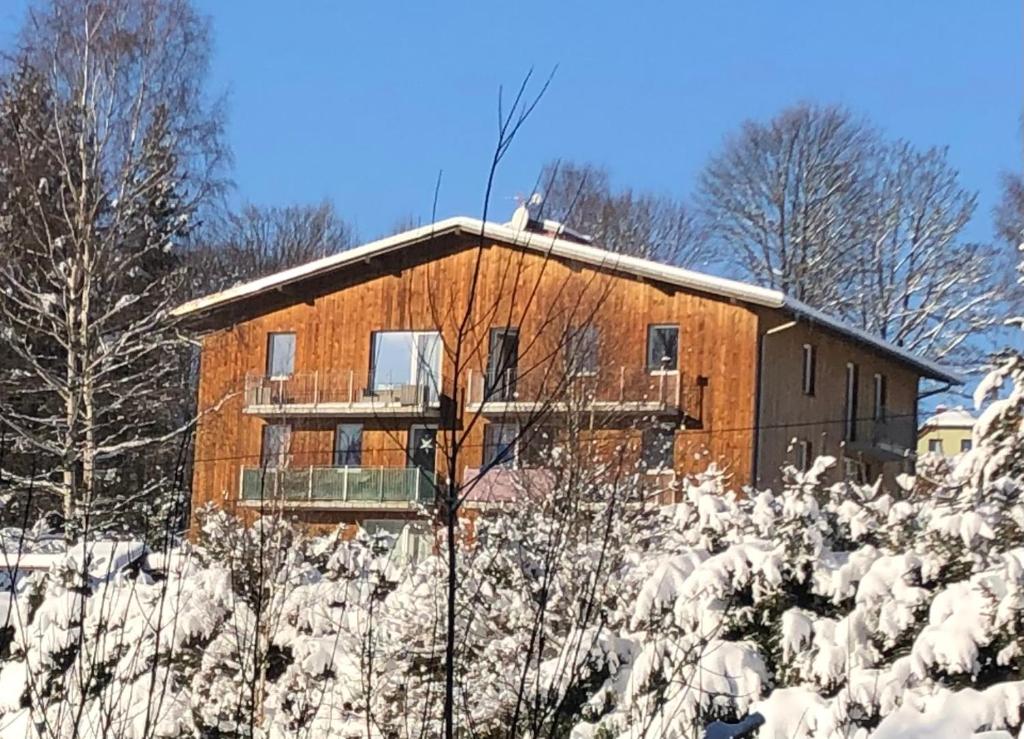 Ski & Bike apartment Bublava om vinteren