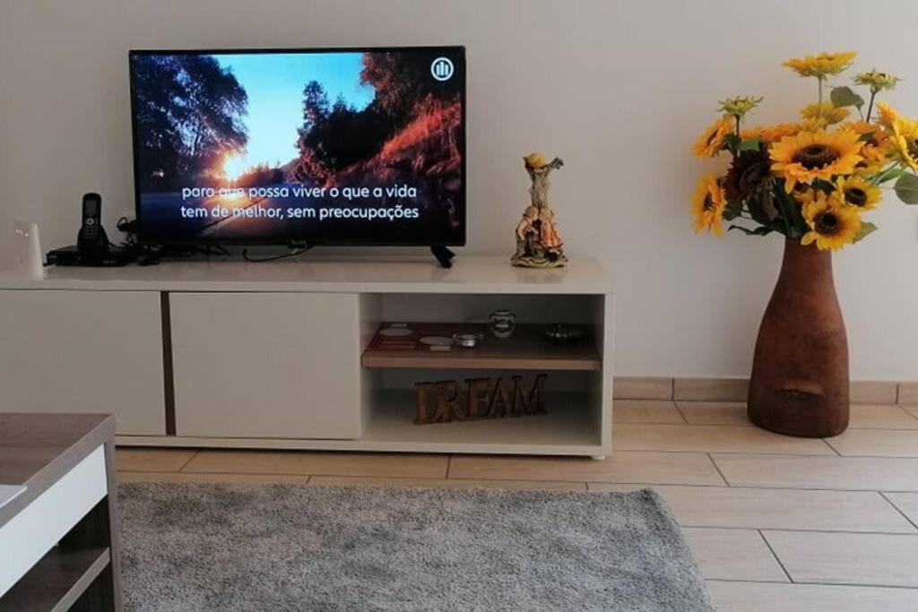 TV a/nebo společenská místnost v ubytování Sunflower Guest House - Madalena - Pico