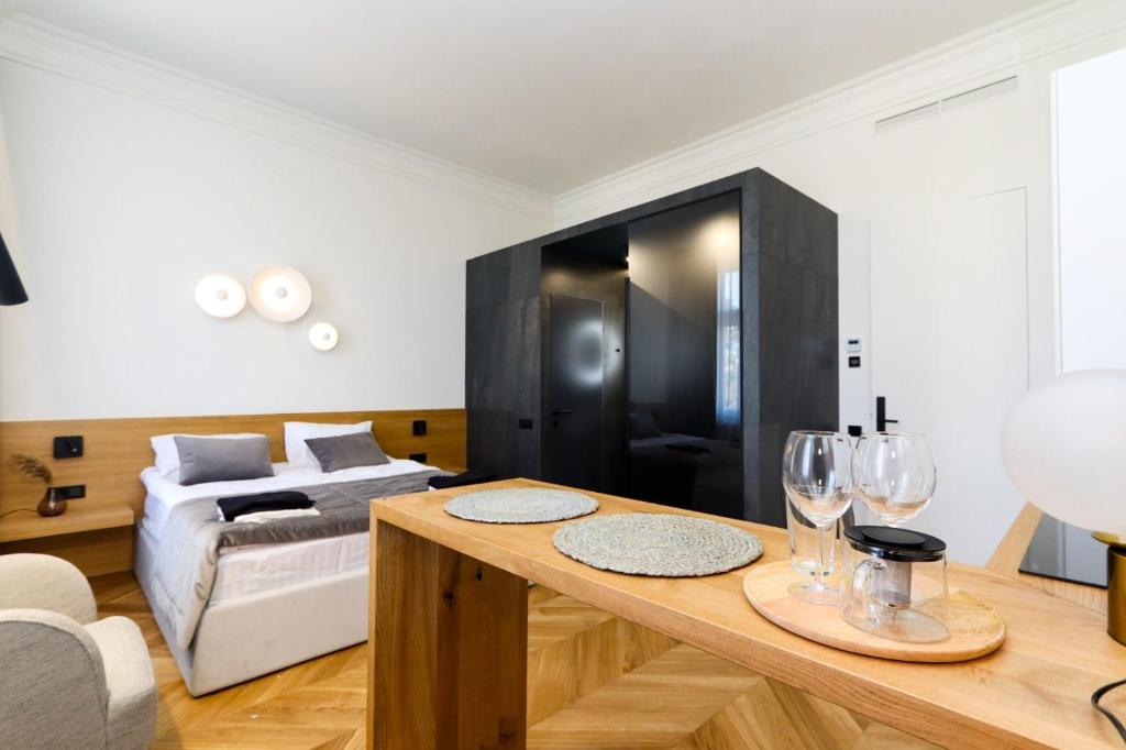 Posezení v ubytování Once apartments