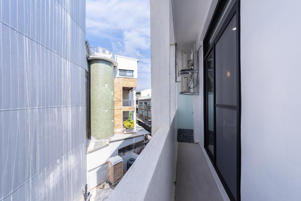 Balkón nebo terasa v ubytování Yu Tainan BnB