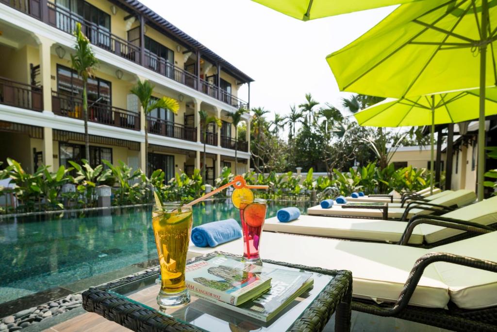 Phòng 2 Giường Đơn Nhìn Ra Khu Vườn