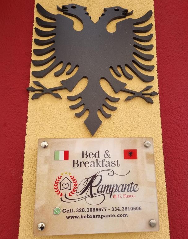 Certyfikat, podpis lub inny dokument wystawiony w obiekcie B&B Rampante