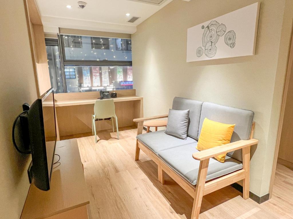 TV a/nebo společenská místnost v ubytování Urbanwood Ap Lei Chau