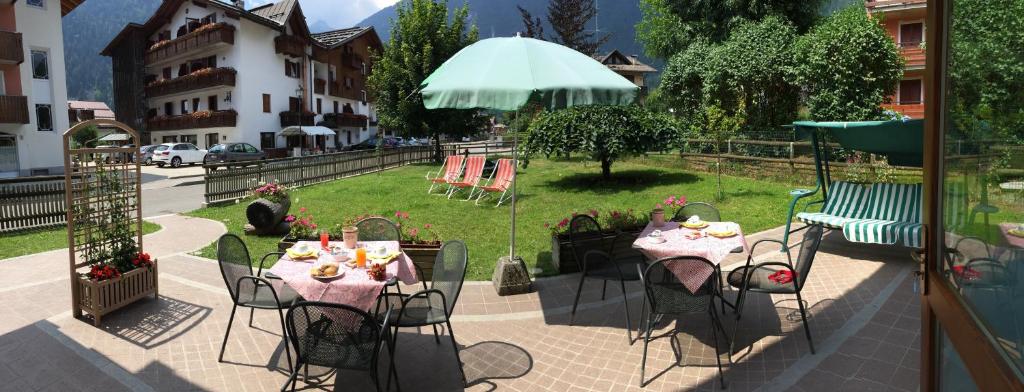 Zahrada ubytování Albergo Garni Martina