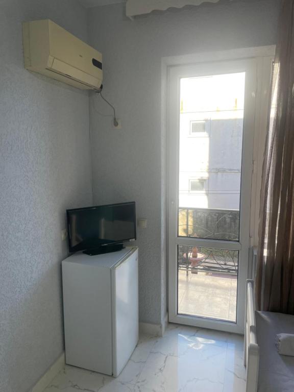 TV a/nebo společenská místnost v ubytování Amfitrita Hotel Ureki