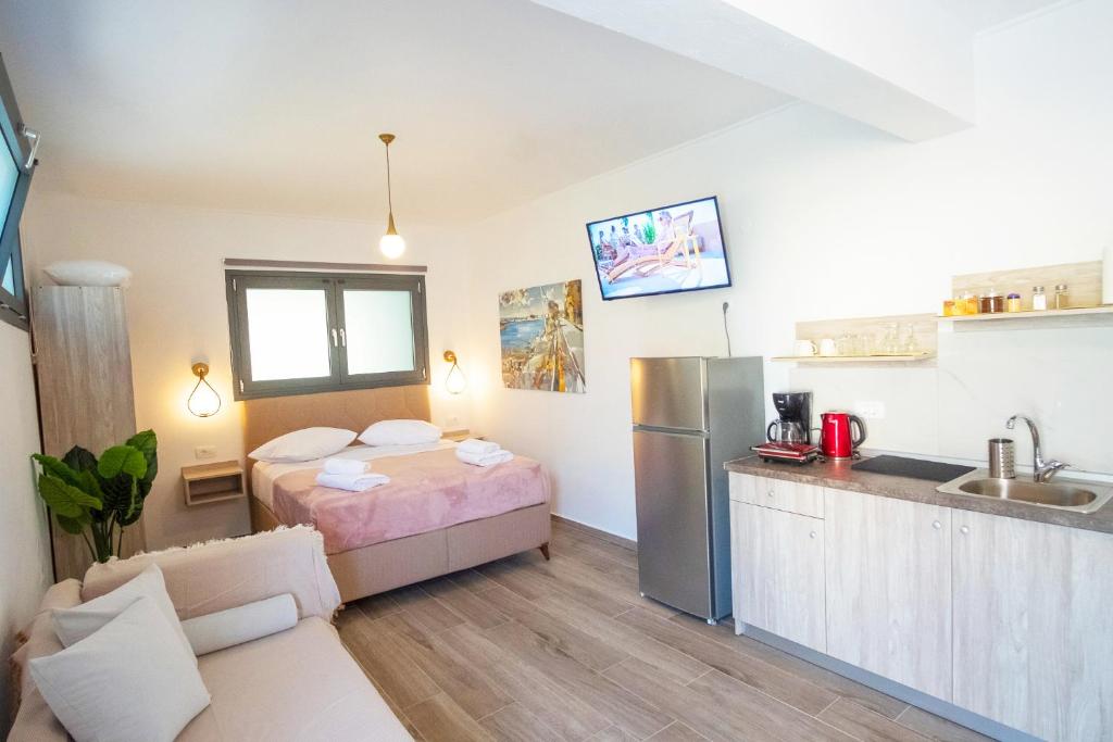 Letto o letti in una camera di Serenity Luxe Suites