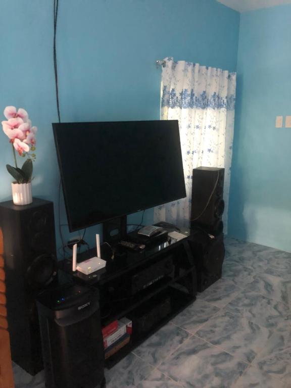 TV a/nebo společenská místnost v ubytování Cabagnow Homestay