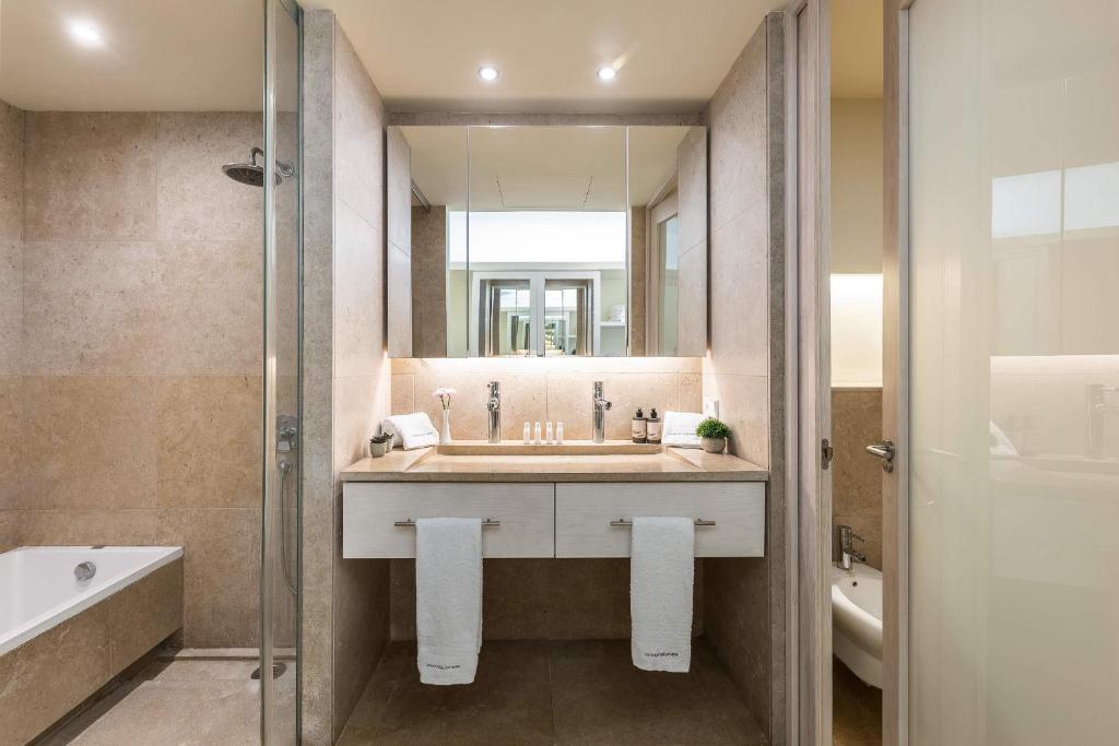 Koupelna v ubytování Hotel Sa Franquesa Nova