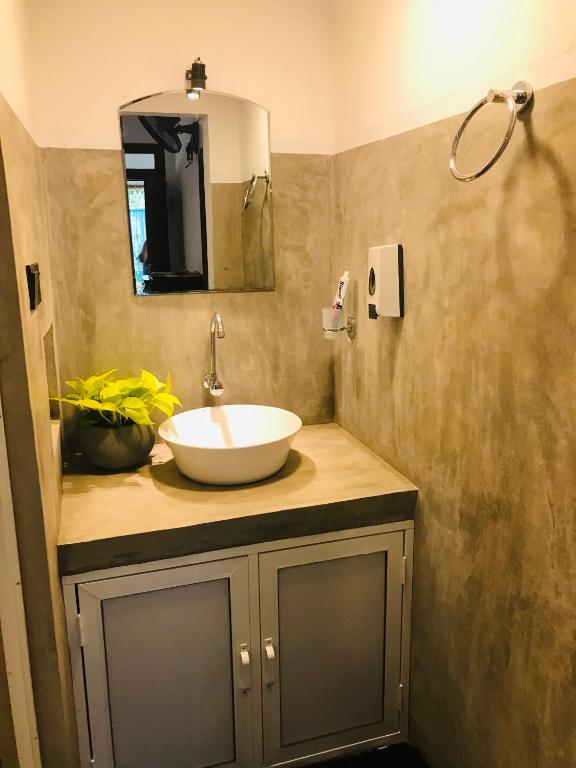 Koupelna v ubytování Cinnamon Homestay ella