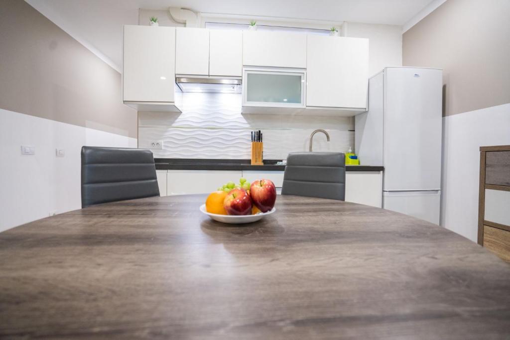 Kuchyň nebo kuchyňský kout v ubytování Casa Gloria Apartment Mareverde Costa Adeje